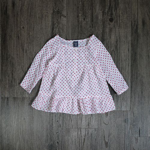 Chemise fille à manche longue - Ref 2087215