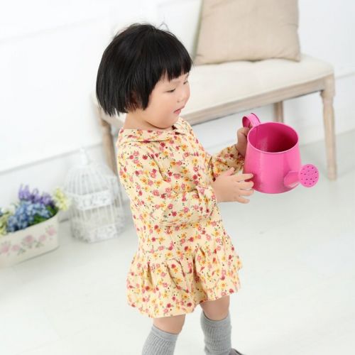 Chemise fille à manche longue en lin - Ref 2087243