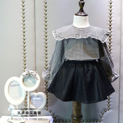 Chemise fille à manche longue - Ref 2087261