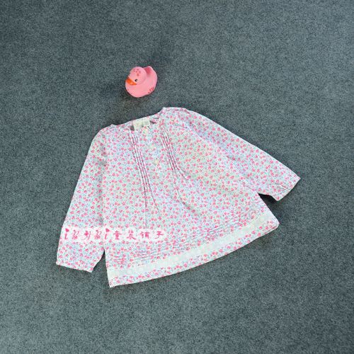 Chemise fille à manche longue - Ref 2087288