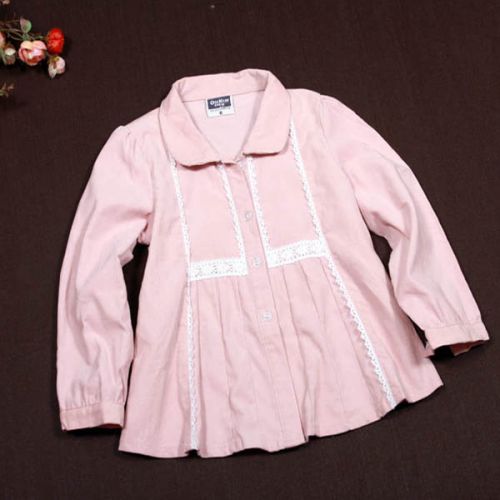 Chemise fille à manche longue - Ref 2087301