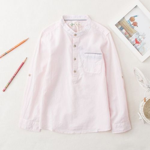 Chemise fille à manche longue - Ref 2087306