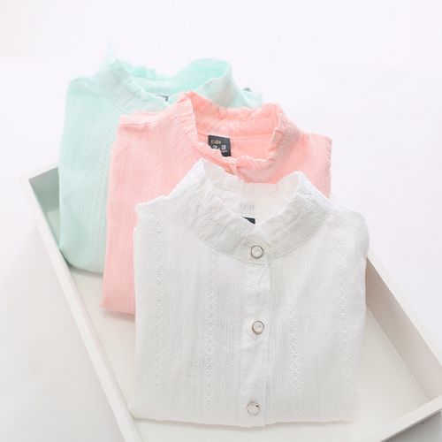 Chemise fille à manche longue - Ref 2087320