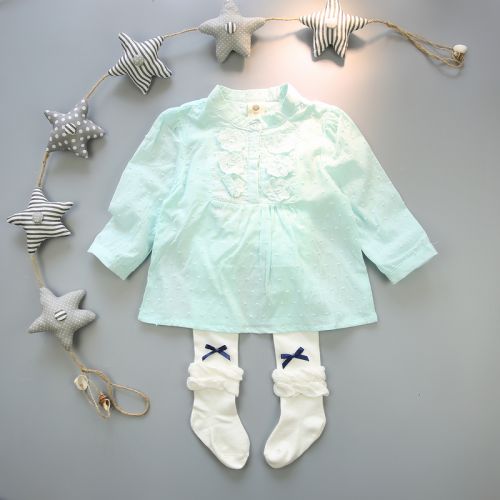 Chemise fille à manche longue - Ref 2087322