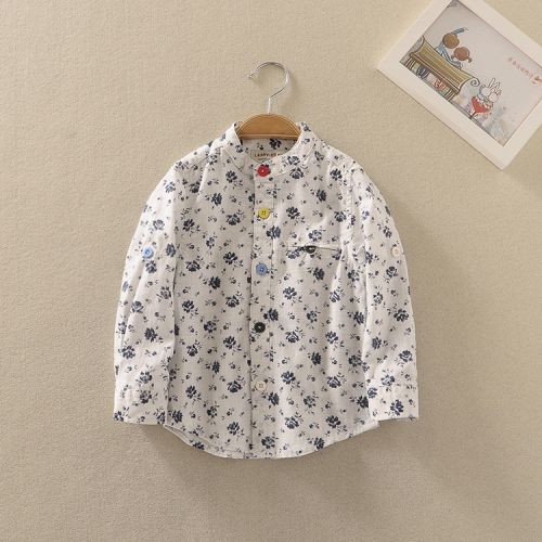 Chemise fille à manche longue - Ref 2087345