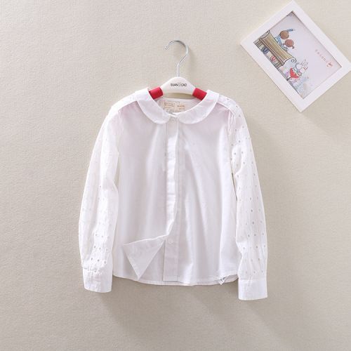 Chemise fille à manche longue - Ref 2087346