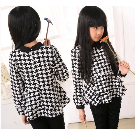 Chemise fille à manche longue - Ref 2087348