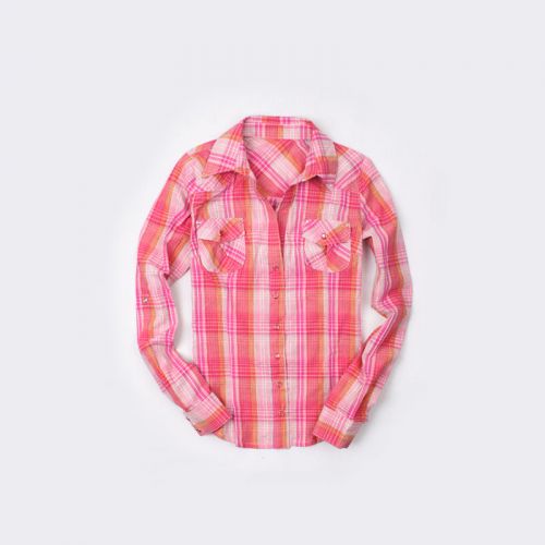 Chemise fille à manche longue - Ref 2087369