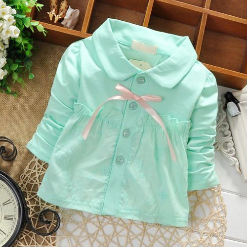 Chemise fille à manche longue - Ref 2087380