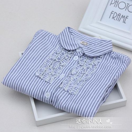 Chemise fille à manche longue - Ref 2087388