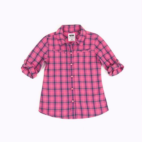 Chemise fille à manche longue - Ref 2087390