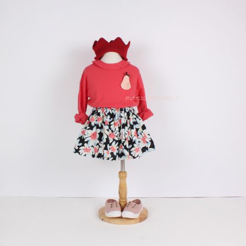 Chemise fille à manche longue - Ref 2087406