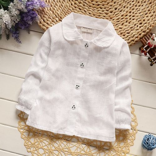 Chemise fille à manche longue - Ref 2087450