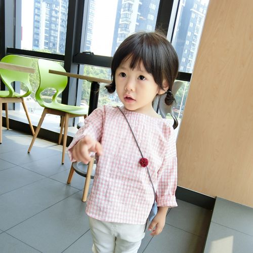 Chemise fille à manche longue - Ref 2087468