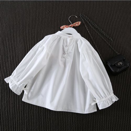 Chemise fille à manche longue - Ref 2087476