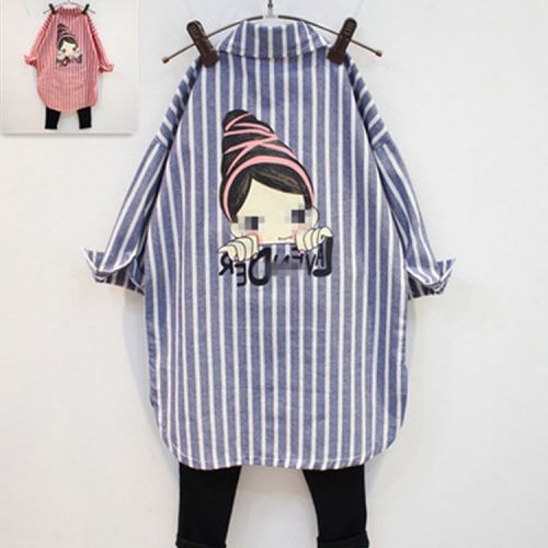 Chemise fille à manche longue - Ref 2087481