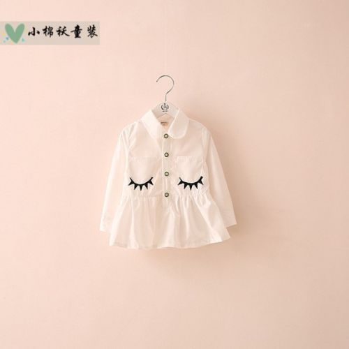 Chemise fille à manche longue - Ref 2087486