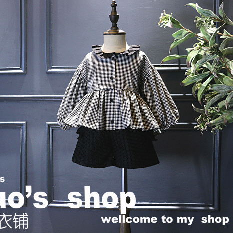 Chemise fille à manche longue - Ref 2087492