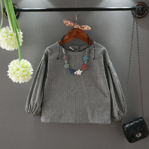 Chemise fille à manche longue - Ref 2087989