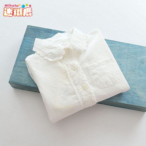 Chemise fille à manche longue - Ref 2088004