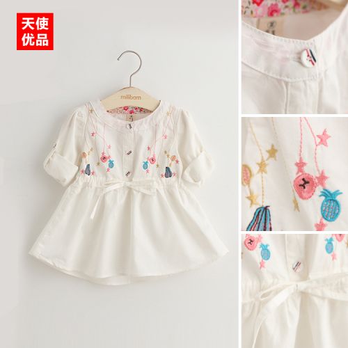 Chemise fille à manche longue - Ref 2088420