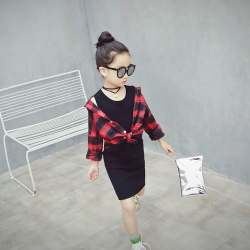 Chemise fille à manche longue - Ref 2088433