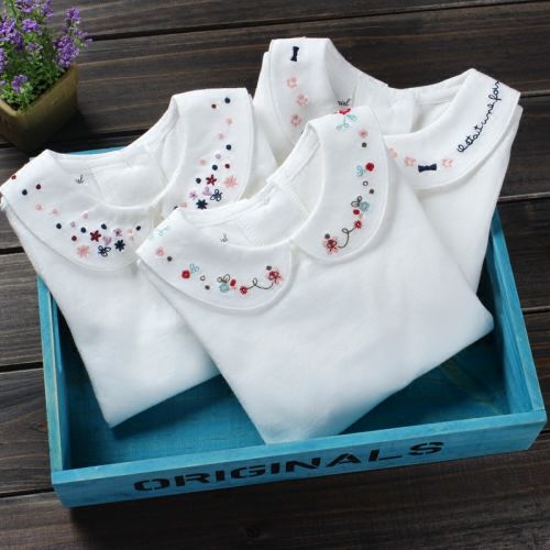 Chemise fille à manche longue - Ref 2088454