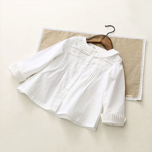 Chemise fille à manche longue - Ref 2088506