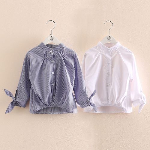 Chemise fille à manche longue - Ref 2088507