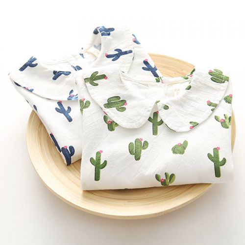 Chemise fille à manche longue - Ref 2088511