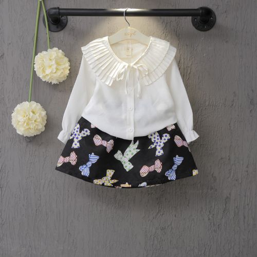 Chemise fille à manche longue - Ref 2088570