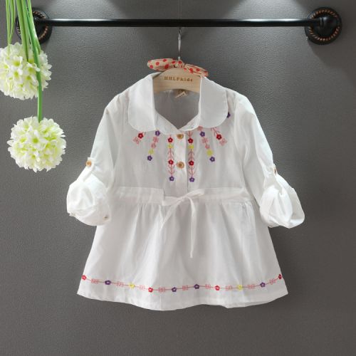 Chemise fille à manche longue - Ref 2088571