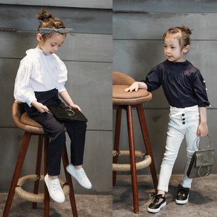 Chemise fille à manche longue - Ref 2088586