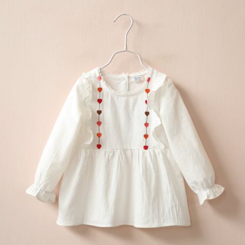 Chemise fille à manche longue - Ref 2088590