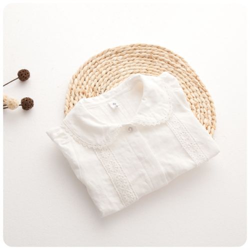 Chemise fille à manche longue - Ref 2088614