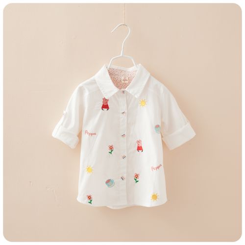 Chemise fille à manche longue - Ref 2088618
