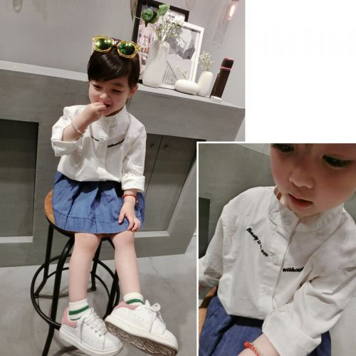 Chemise fille à manche longue - Ref 2088646
