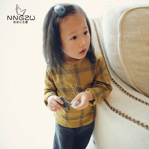 Chemise fille NNGZ à manche longue - Ref 2088655