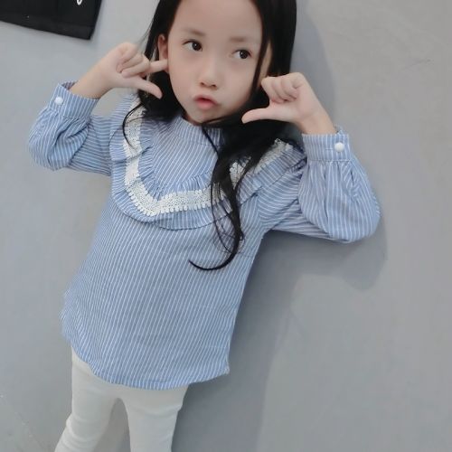 Chemise fille CICIKIKI à manche longue - Ref 2088680