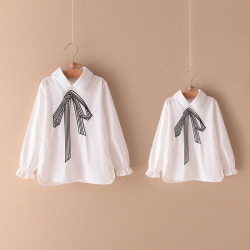 Chemise fille à manche longue - Ref 2088690