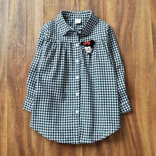 Chemise fille à manche longue - Ref 2088716