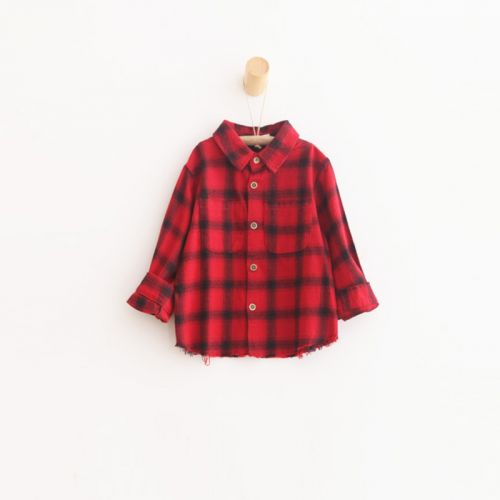 Chemise fille à manche longue - Ref 2088742