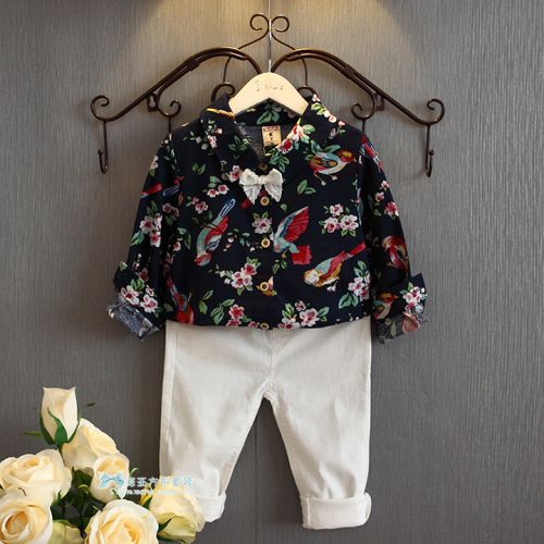 Chemise fille à manche longue - Ref 2088774