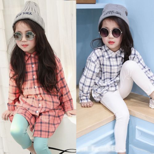Chemise fille à manche longue - Ref 2088777