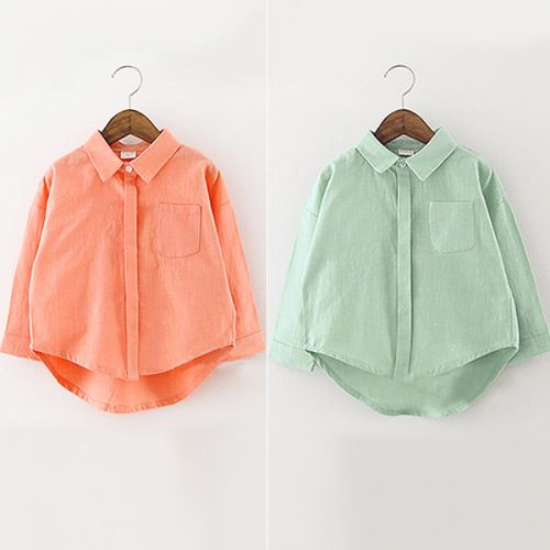 Chemise fille à manche longue - Ref 2088778