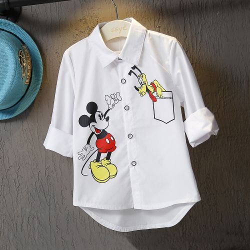 Chemise fille à manche longue - Ref 2088780