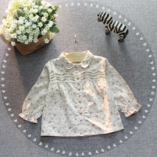 Chemise fille à manche longue - Ref 2088800