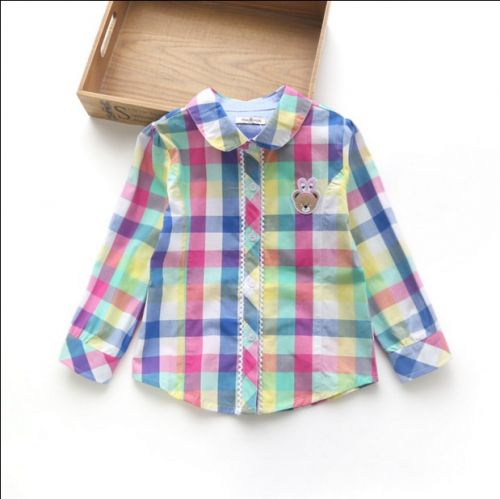 Chemise fille à manche longue - Ref 2088813