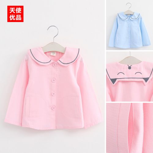 Chemise fille à manche longue - Ref 2088868