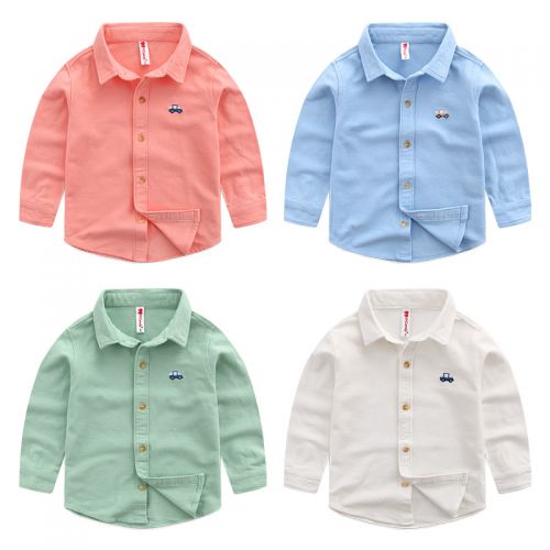 Chemise garçon à manche longue - Ref 2072779